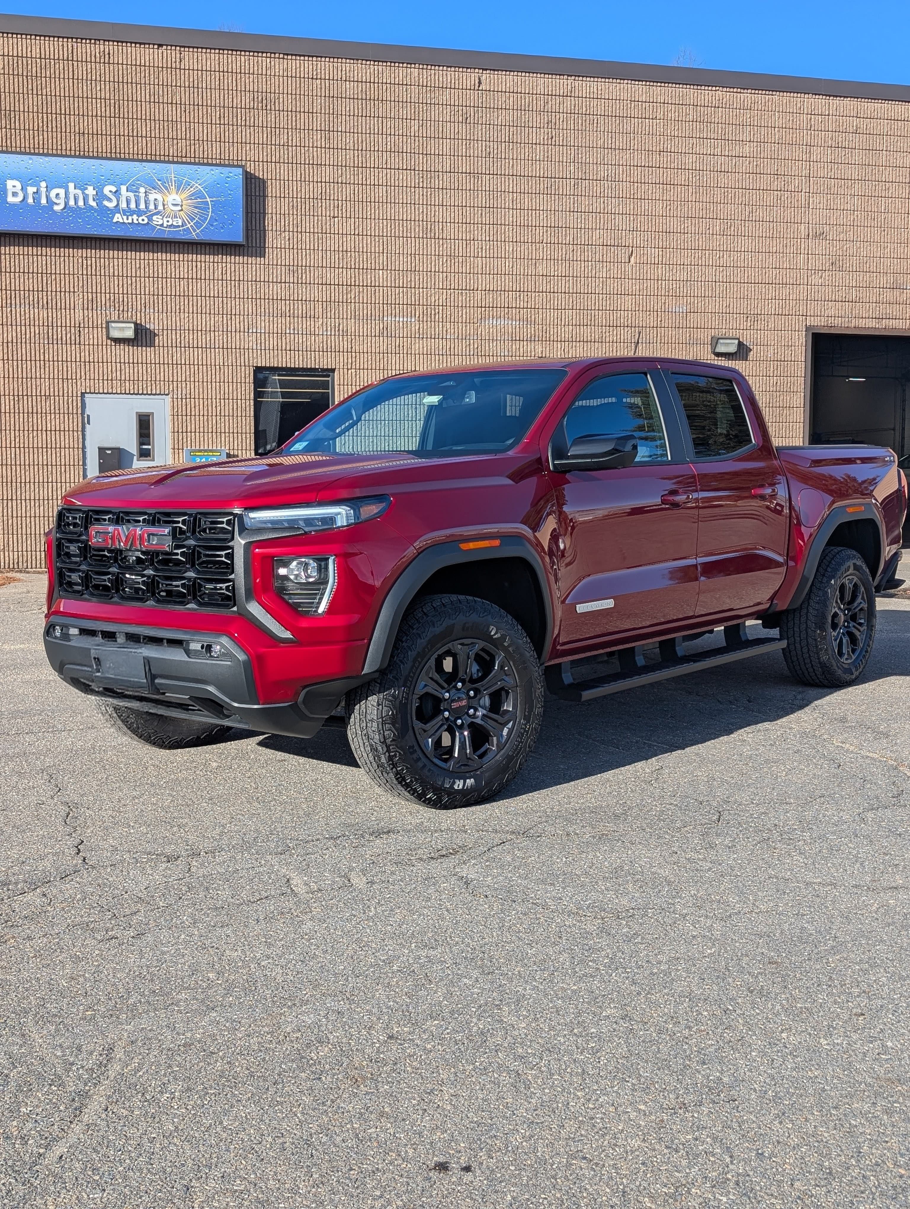 2025 GMC Canyon AT4 Paint Protection Film and Ceramic Pro Coatings