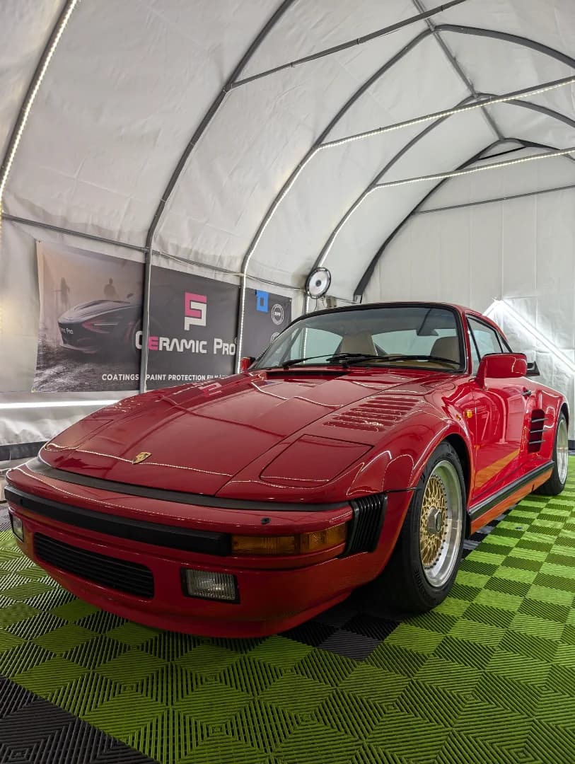 1986 Porsche 930 Slant Nose Ceramic Coating