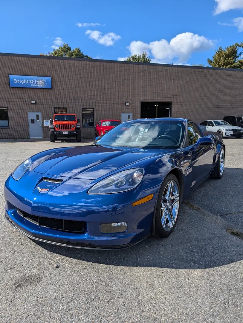 2006 Chevy Corvette Z06 Full Front PPF and Ceramic Coating