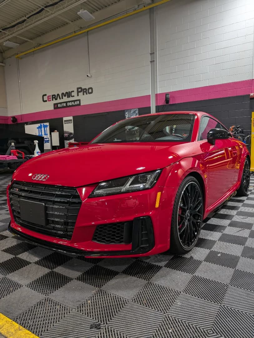 2021 Audi TTS Paint Correction and Ceramic Coating