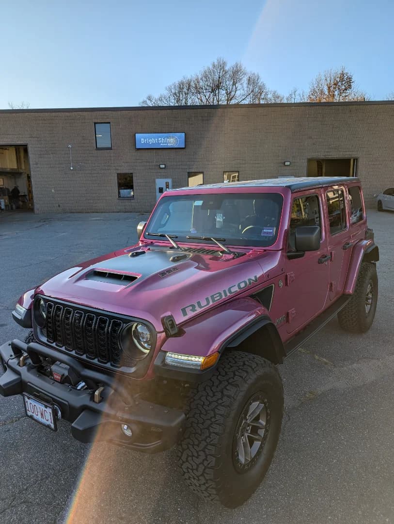 2024 Jeep Wrangler 392 Final Edition Paint Protection Film and Ceramic Coating and Roof Delete
