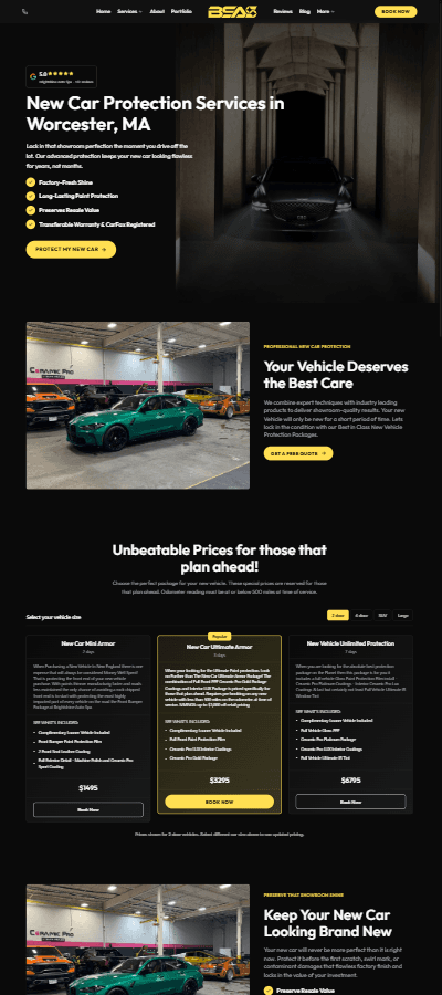 Final result showing dynamic color shift and protection