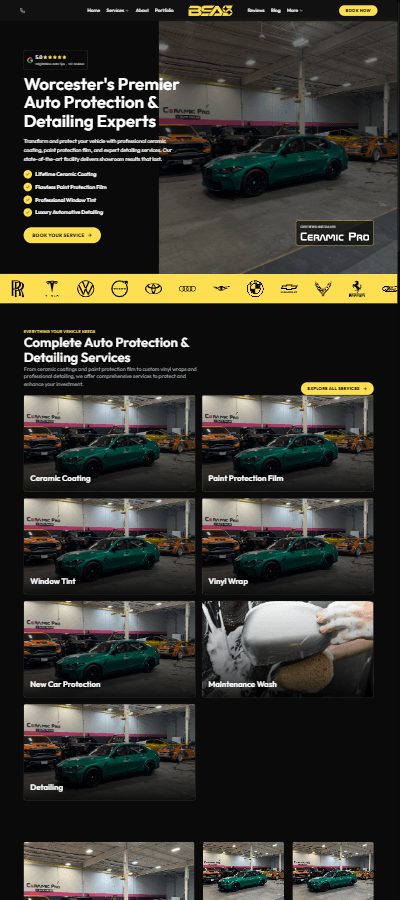 Close-up of color shifting effect in sunlight