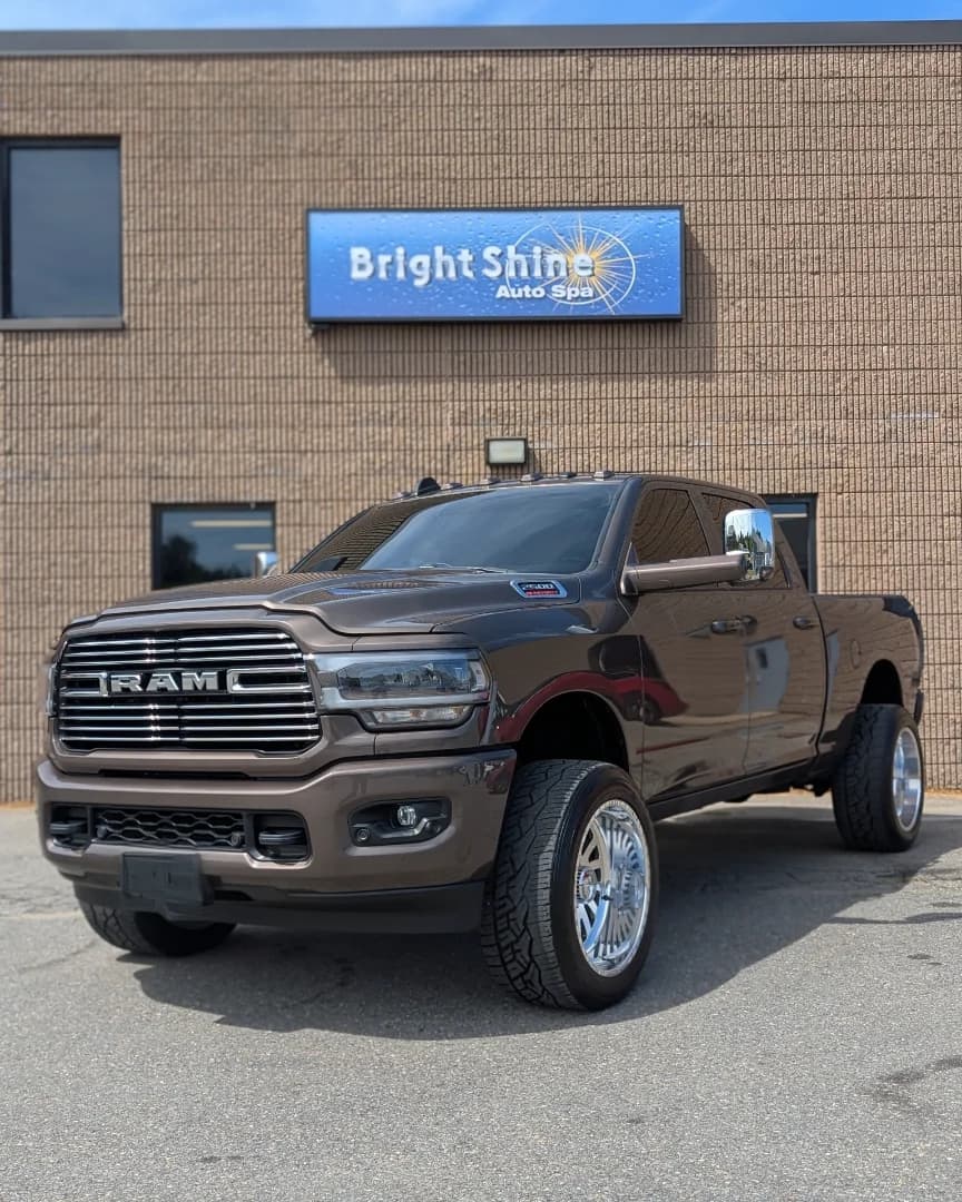 2021 Paint Matched Ram 2500 Ceramic Coating
