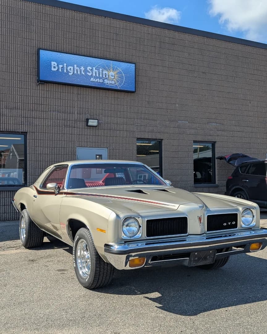1973 Pontiac Champagne GTO Ceramic Coating Platinum
