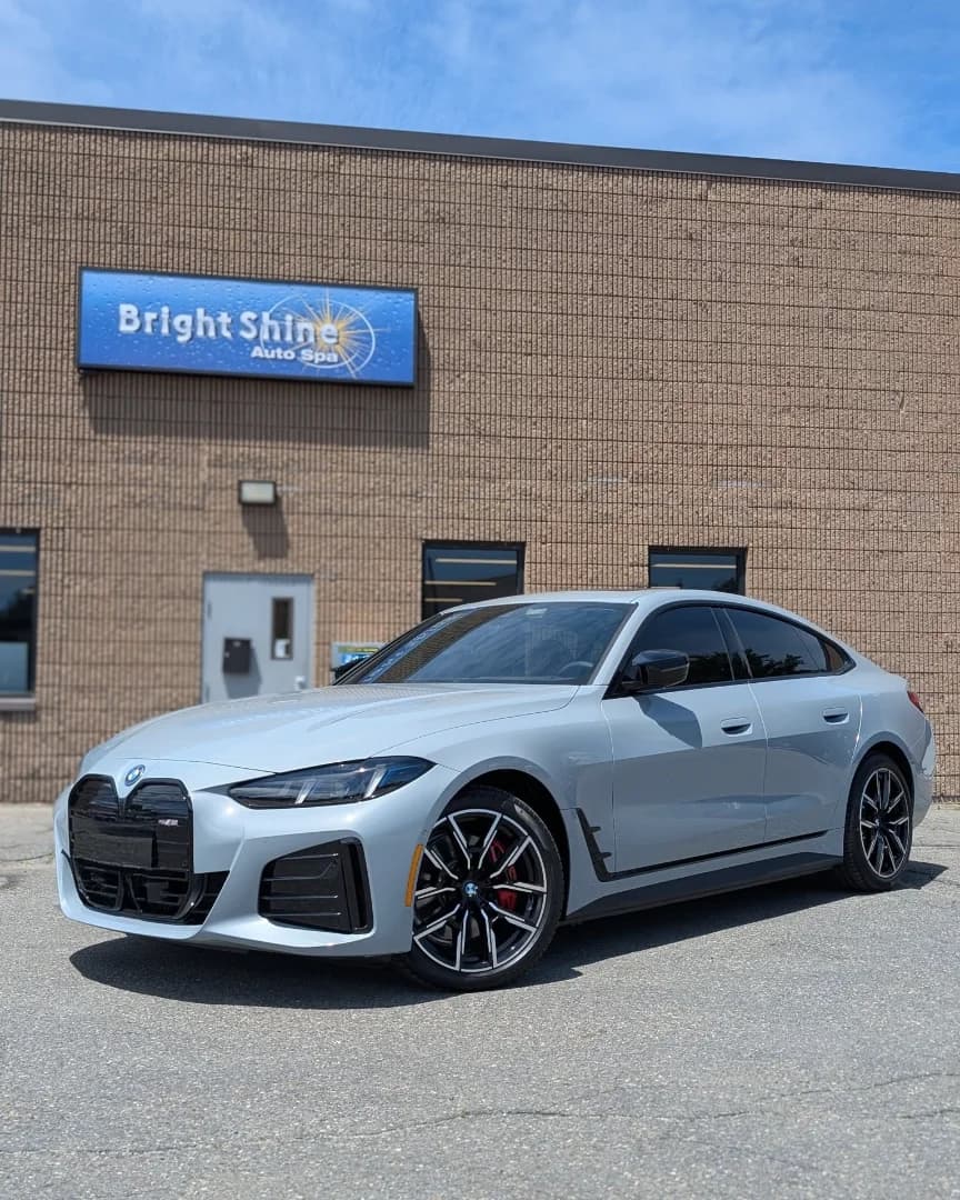 2025 BMW i4 M50 PPF Ceramic Coating and Ceramic IR Window Tint