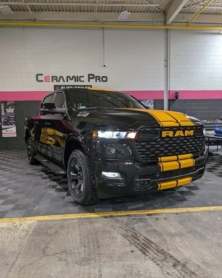 2025 RAM 1500 Custom PPF Rally Stripes